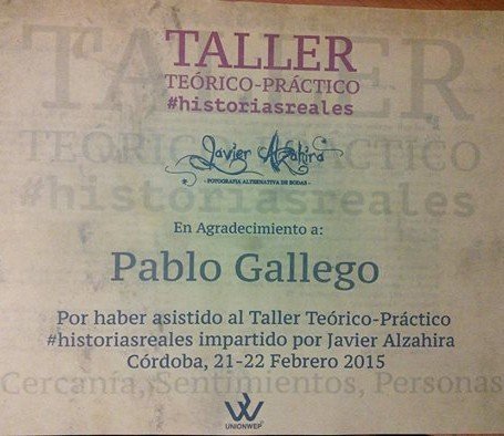 Taller de Bodas, Javier Alzahira