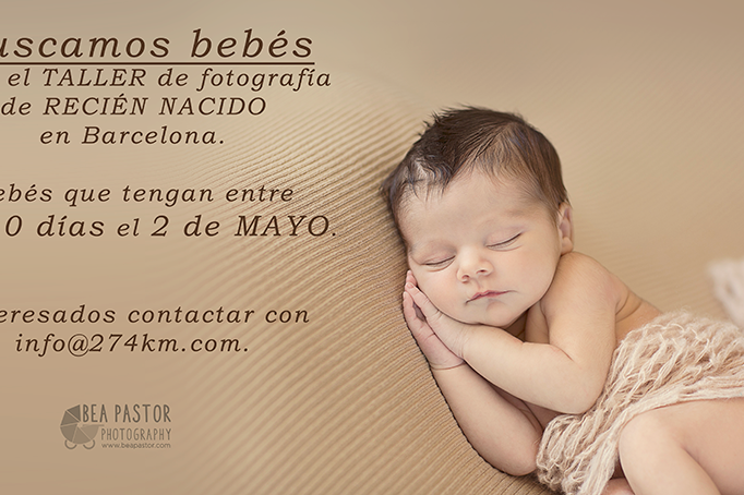 Pablo Gallego Fotógrafo en Valencia asistirá al ‘Taller fotografías de recién nacido’ de Bea Pastor