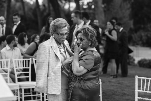 La emoción de la madre de la novia. La Vallesa de Mandor