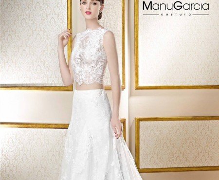 Colección de Vestidos de Novia 2017 de Manu García