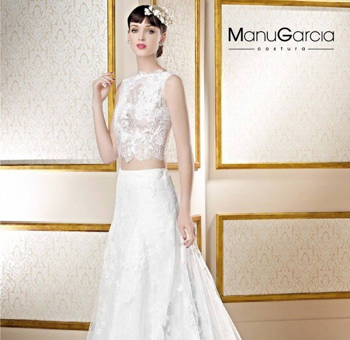 Colección de Vestidos de Novia 2017 de Manu García